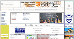 Desktop Screenshot of cuprija.autentik.net